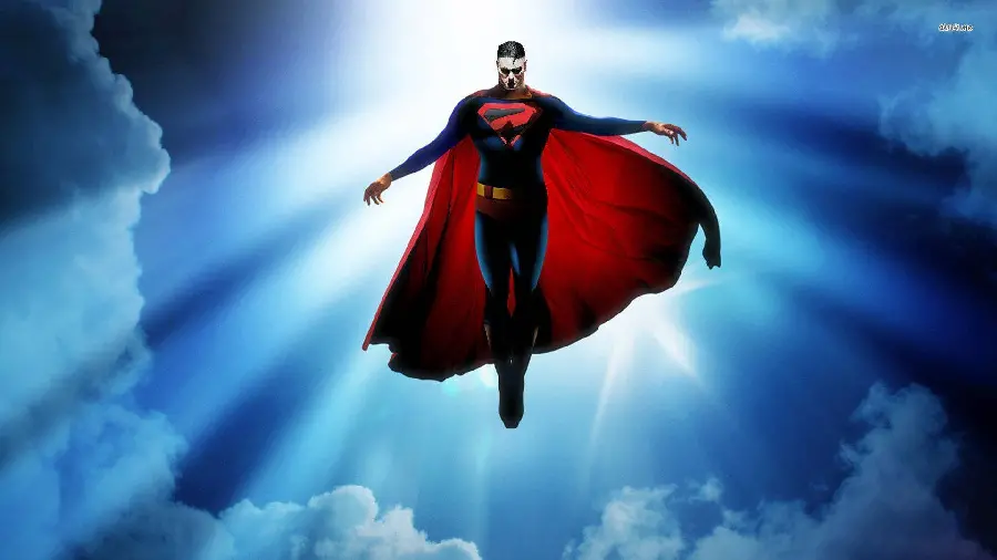 Superman Stock Photo