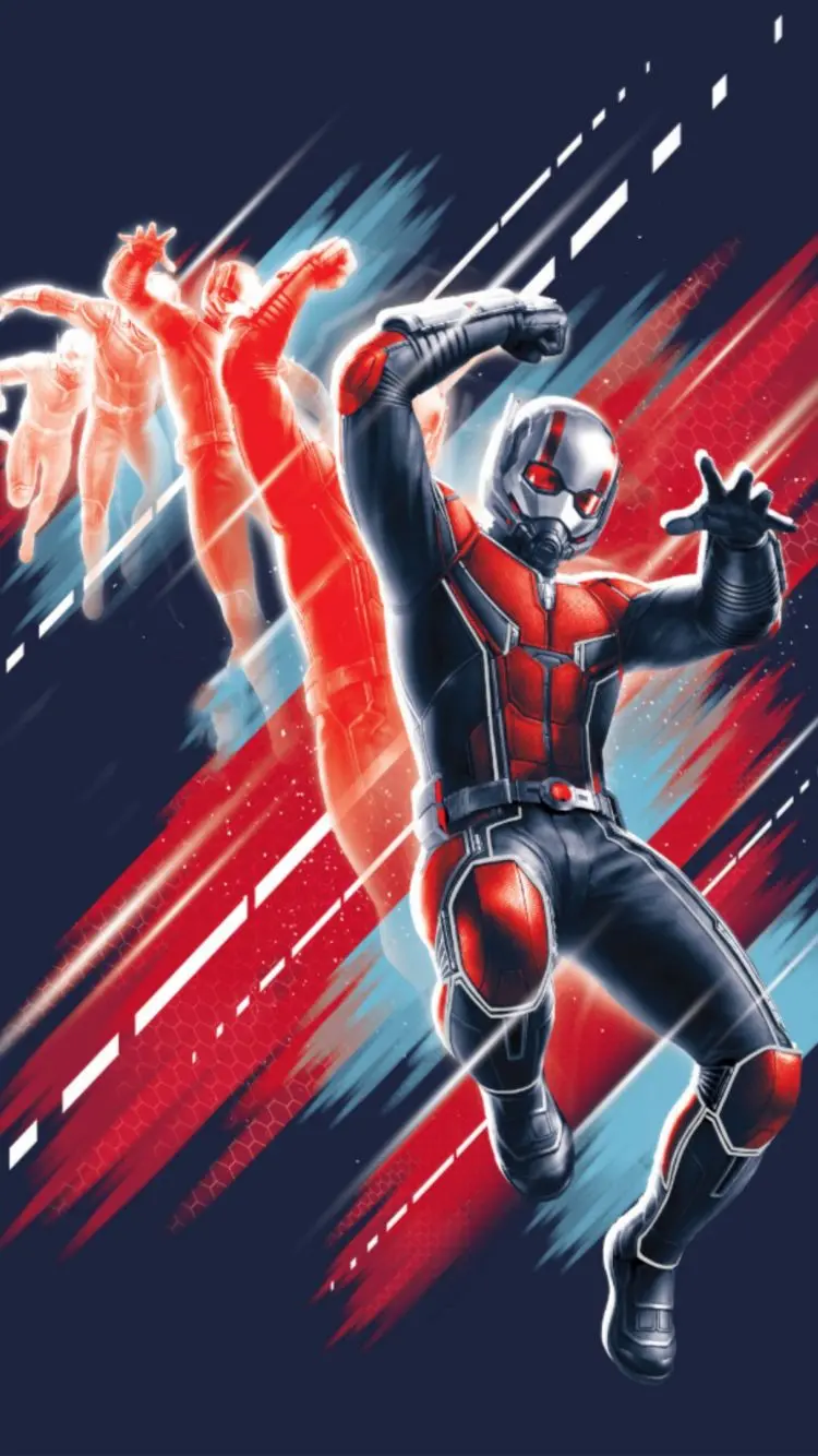 Attractive and cool Ant-Man wallpaper designed for iPhone