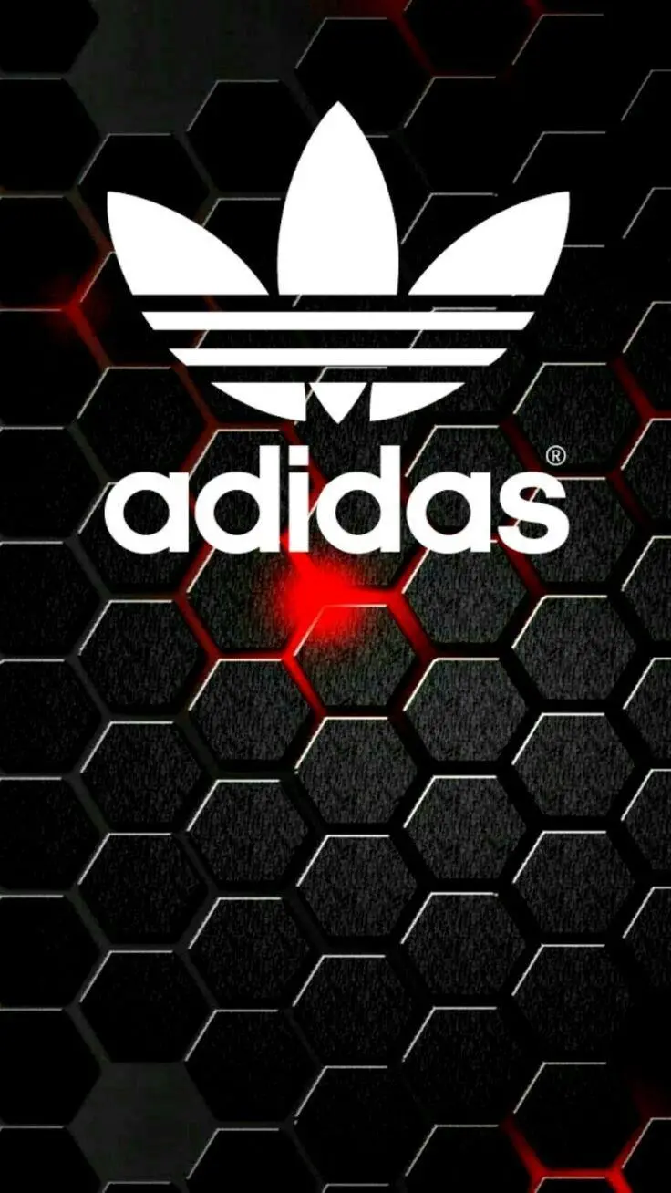 Adidas graffiti wallpaper, the largest manufacturer of sports equipment in Europe