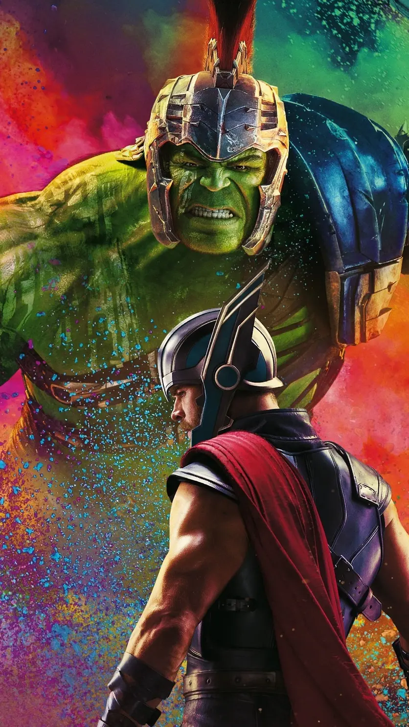 Suitable phone background of Hulk Gladiator in Avengers