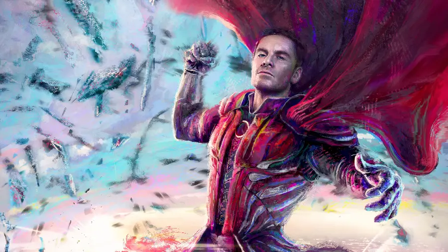 Wallpaper of the popular and famous Marvel Comics character Magneto