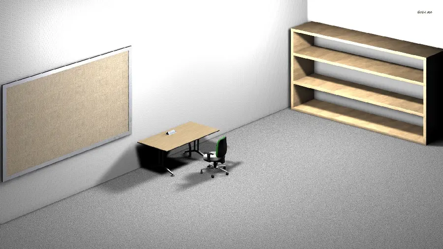 Windows Bookshelf Desktop