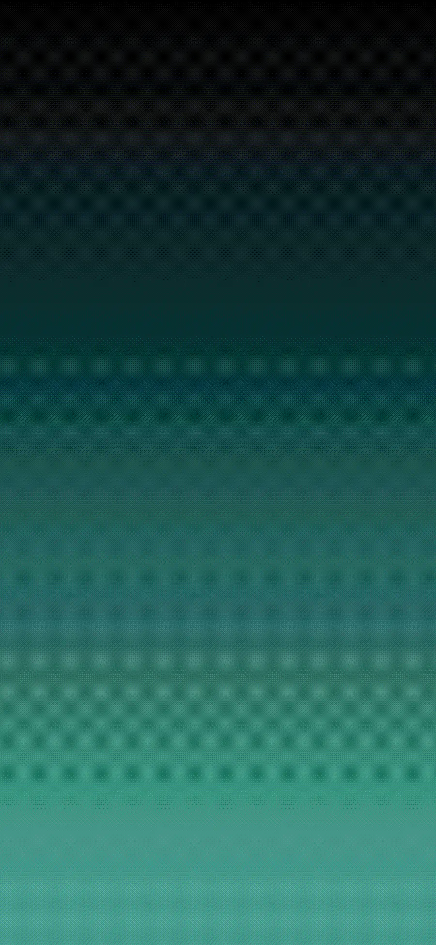 Green Gradient to Black Gentle Gradient Suitable for iPhone Background