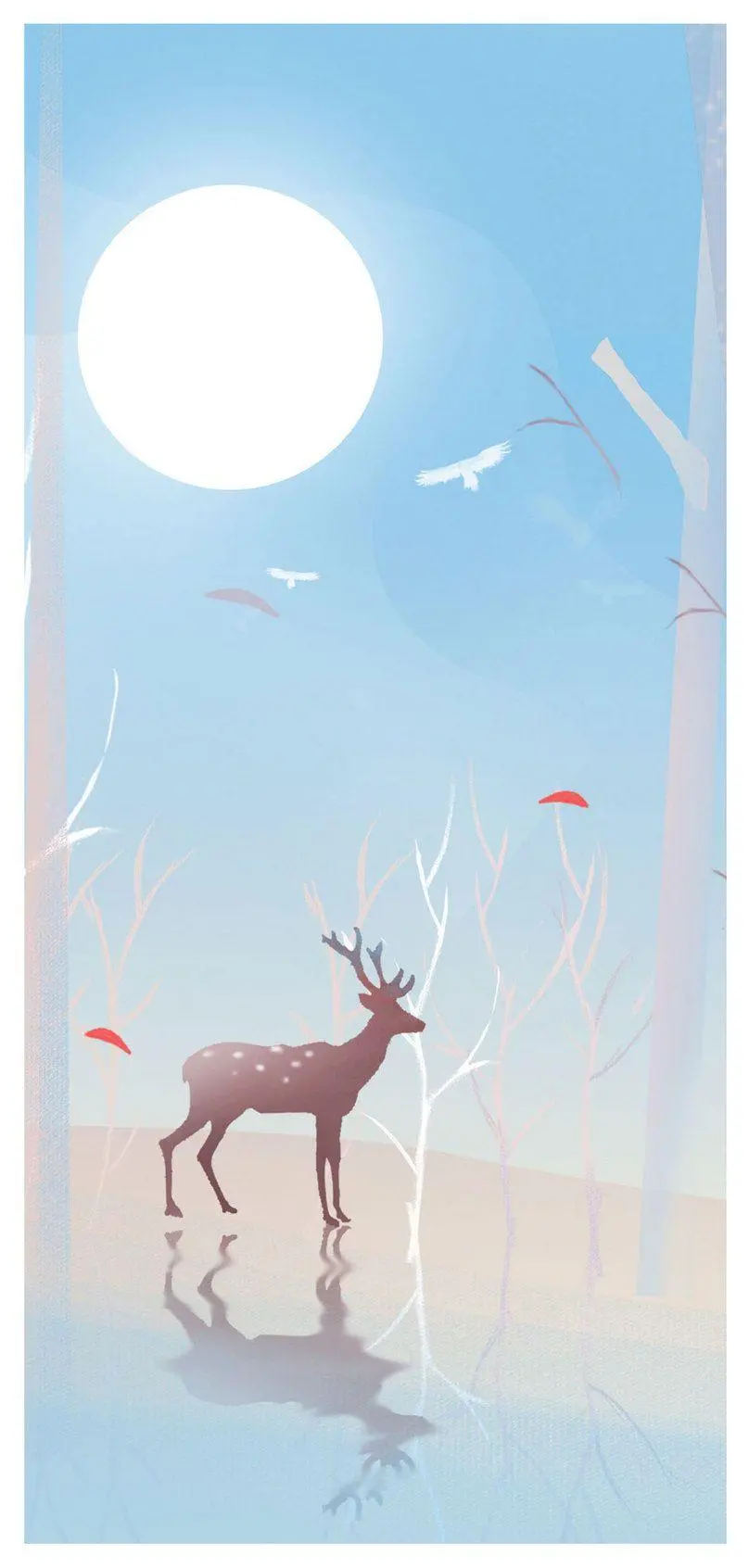 Download deer drawing withFull HD Quality