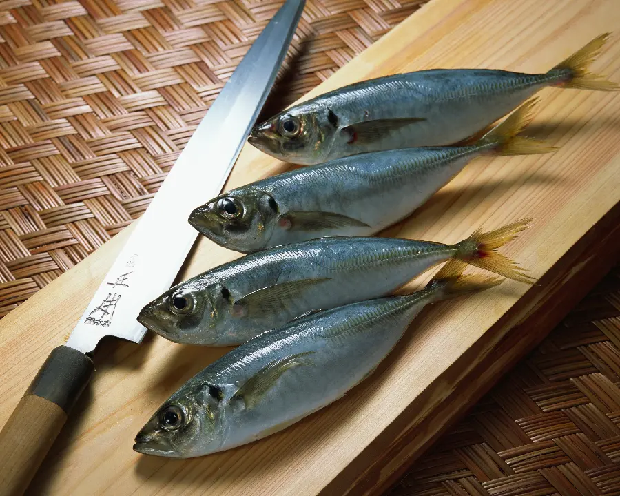Photos of fish and seafood