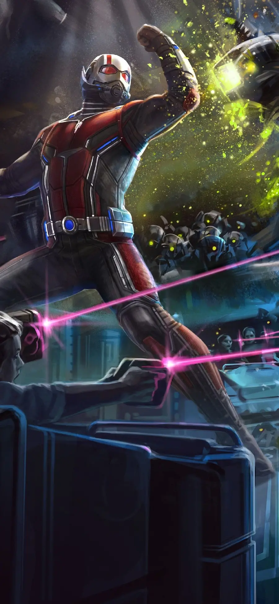 Special and Cool iPhone Background with Ant-Man Design