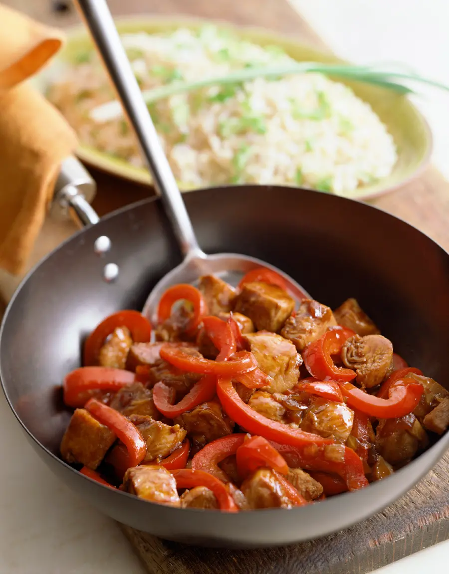 Food Photo Popular Meat and Bell Pepper Dish