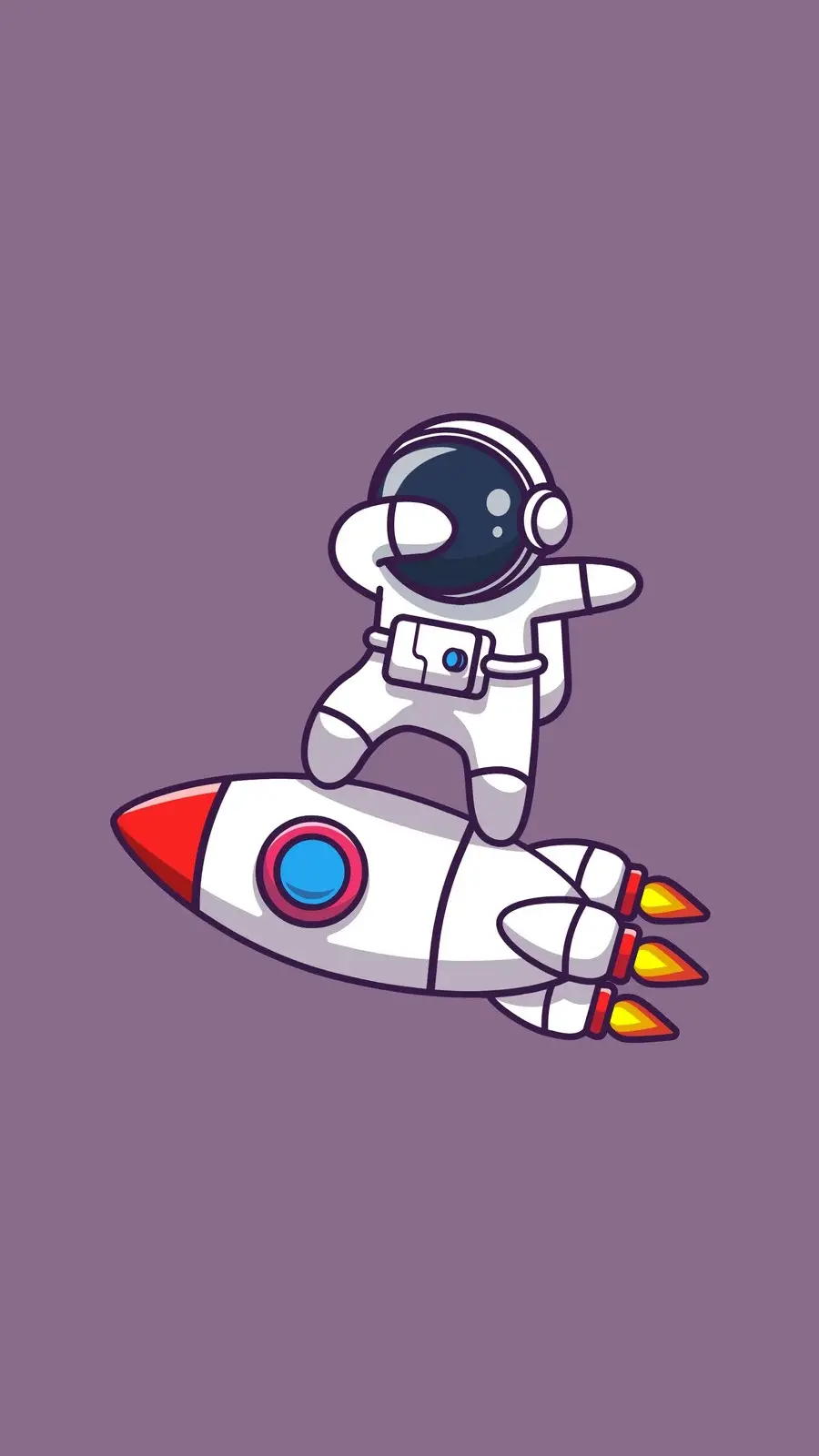 Little Fantasy Astronaut Wallpaper for Phone Background