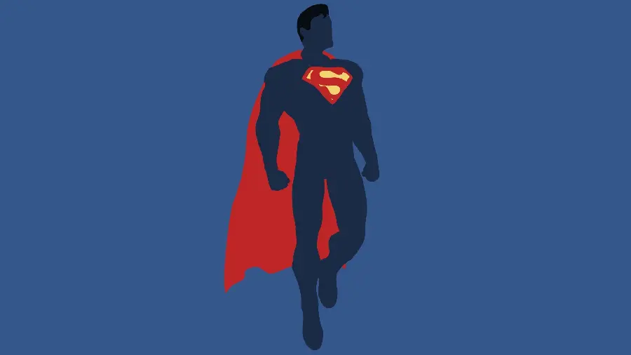 Minimalist Superman