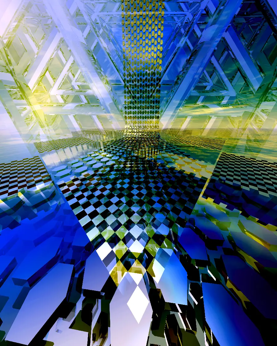 Cool and modern wallpaper with colors from the metallic world