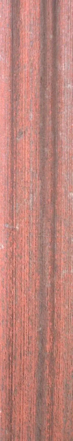 Wooden board with beautiful texture and red color