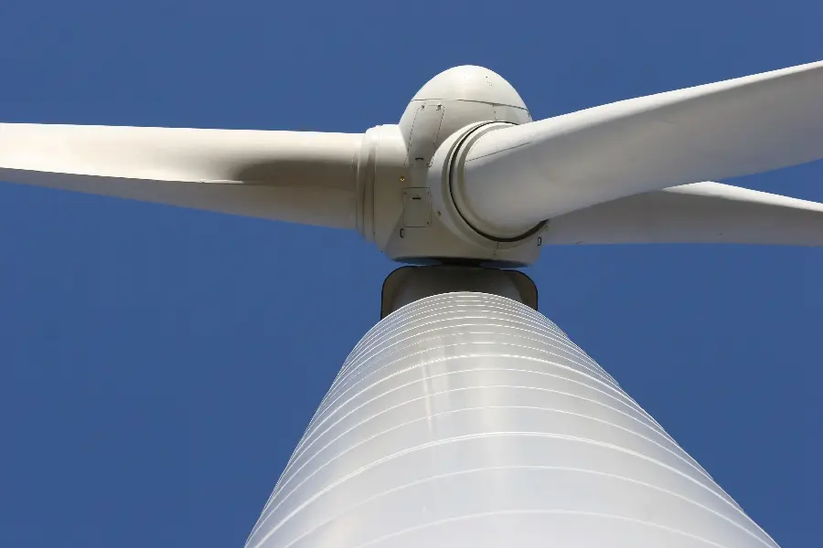 High quality photo of large wind turbine