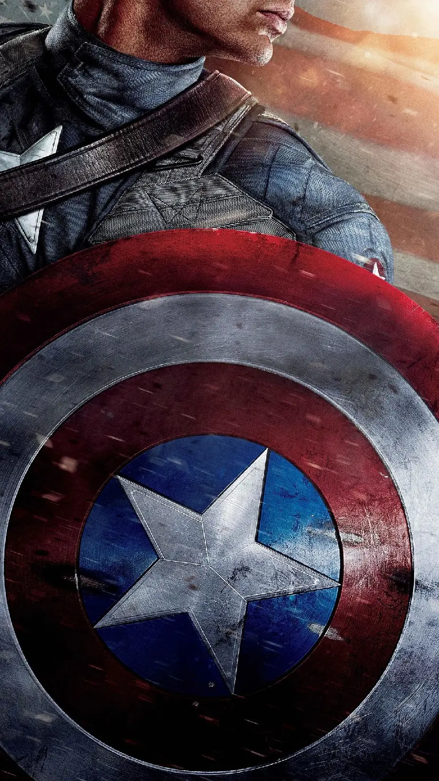Captain America Background for Mobile