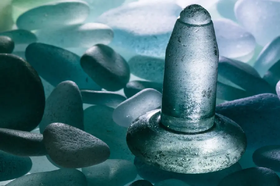 Sea Glass Stone Image Silica Minerals