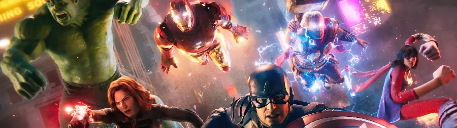 Dual Screen Wallpaper from the World Famous Movie Avengers