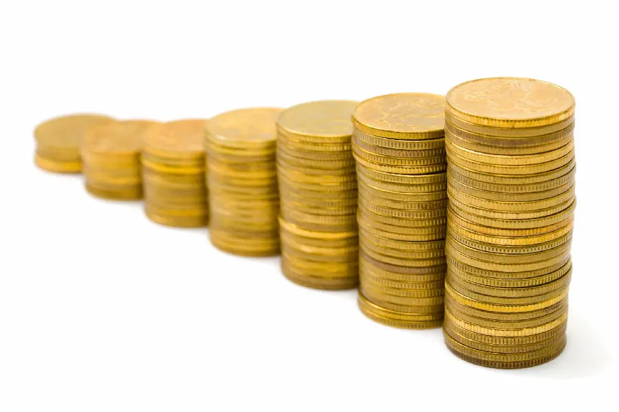 High quality photo of US dollar coin
