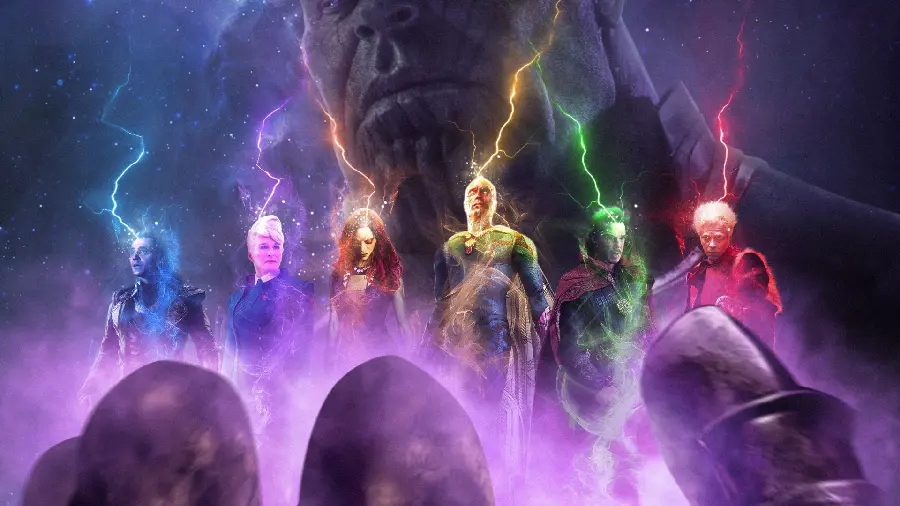 Marvel Thanos Stock Photo