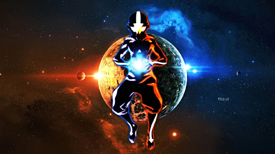 Wallpaper Aang Son Avatar elements made in America