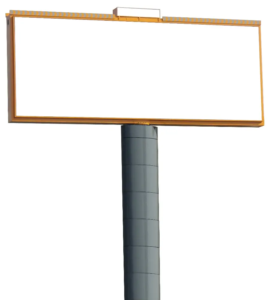 Large billboard design text writing template