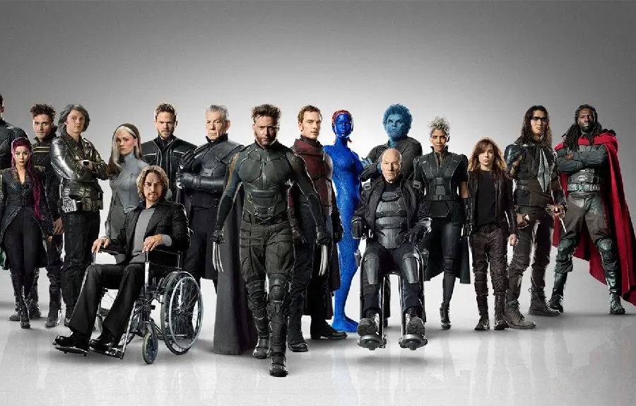 Magneto and Professor X Background Image