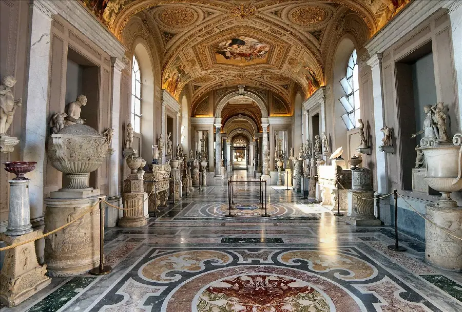 Photo Vatican Church Corridors for Download