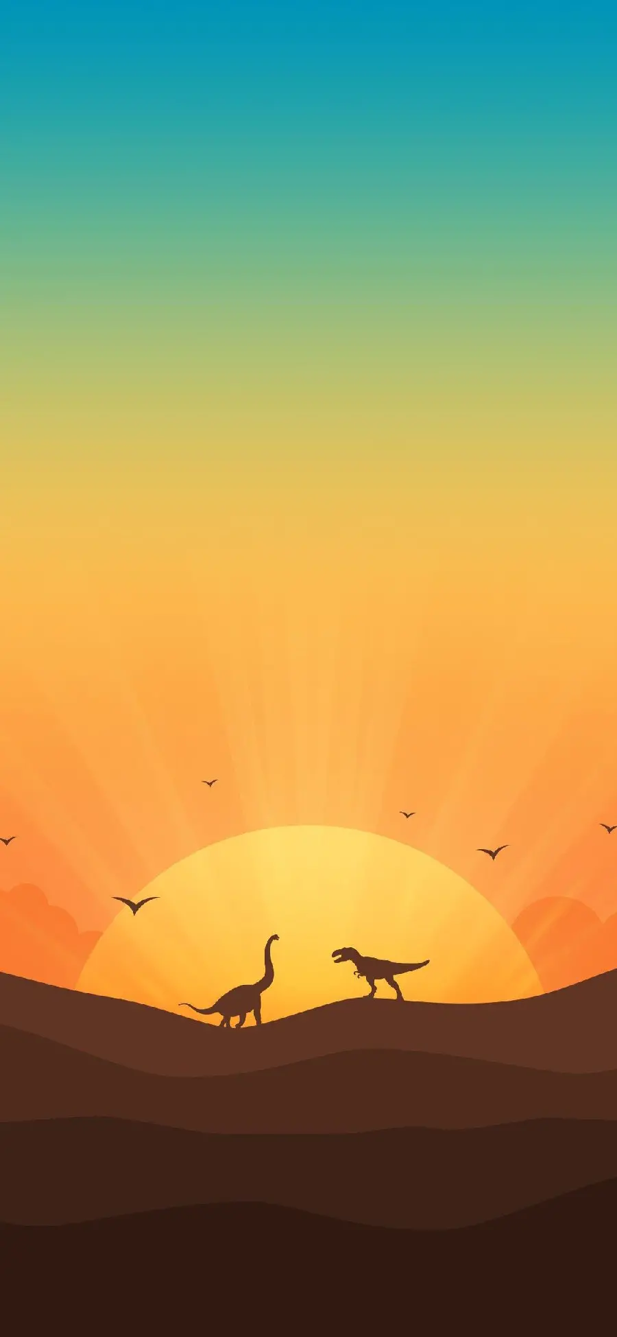 Cute Dinosaur Wallpaper for Samsung Mobile