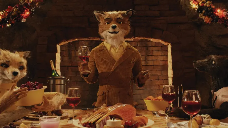 Background from a movie sequence of the amazing Mr. Fox