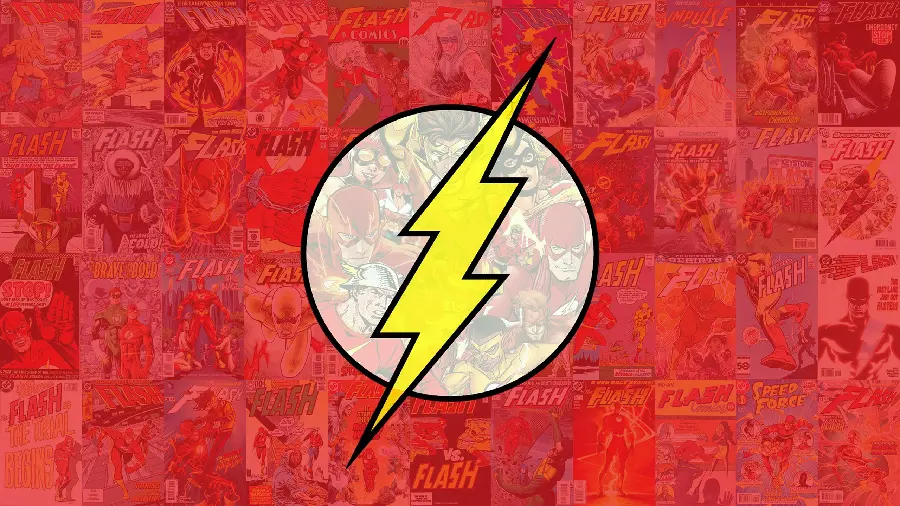 Flash DC Logo and Arm Stock Photo