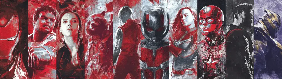 Avengers Wallpaper for Dual or Multiple Displays