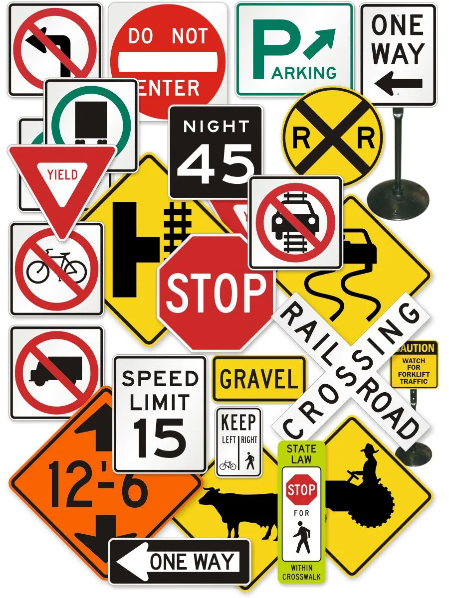 Free traffic sign stock images