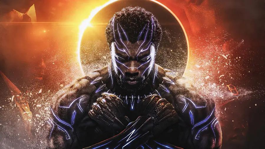 Black Panther King Wallpaper