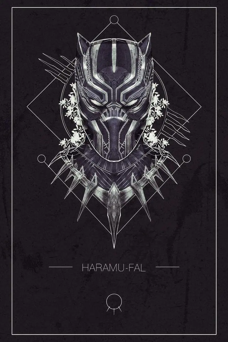 Black Panther Marvel's Cool Wallpaper for iPhone and Samsung