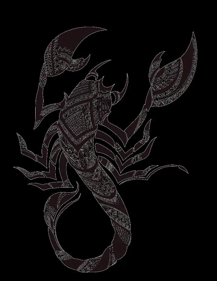 Scorpion Tattoo Drawing PNG
