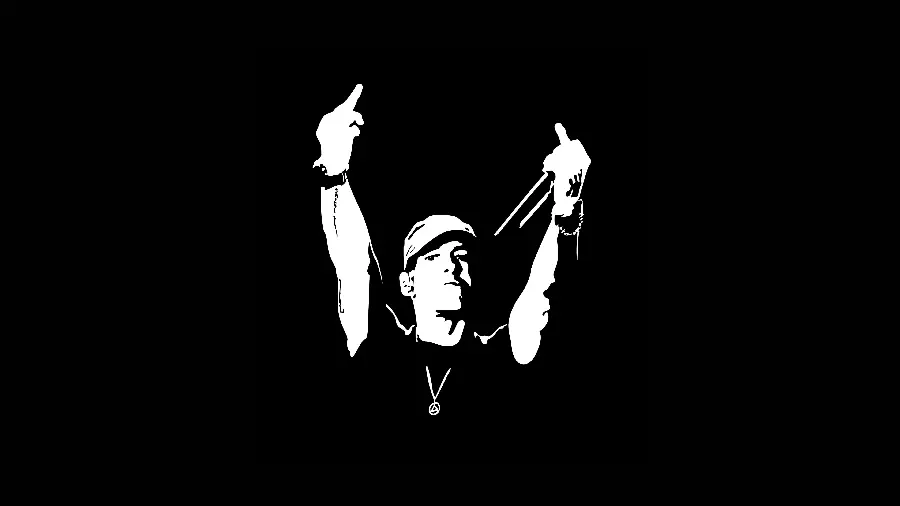 Black rapper photo