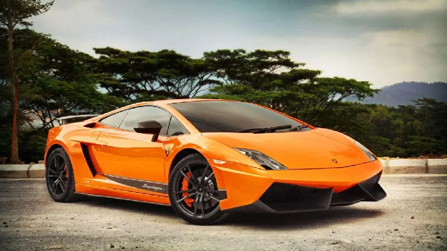 High quality cool foreign car stock photo