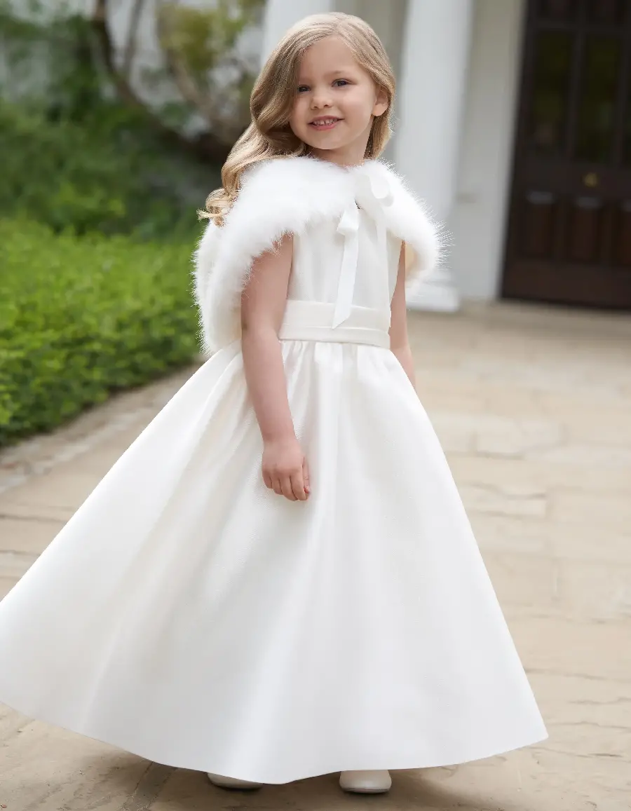 Girls' new wedding and evening dress models