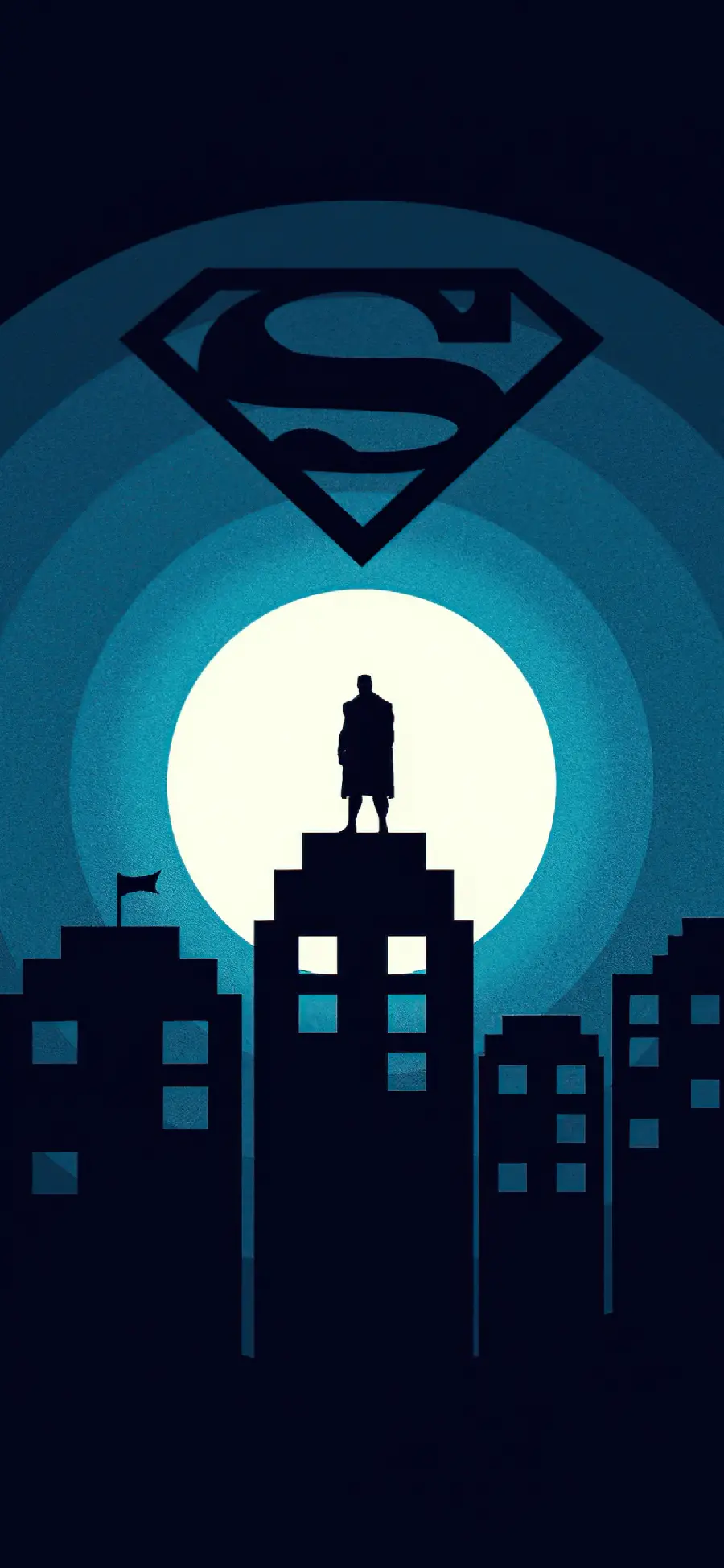 Minimal Superman Photo