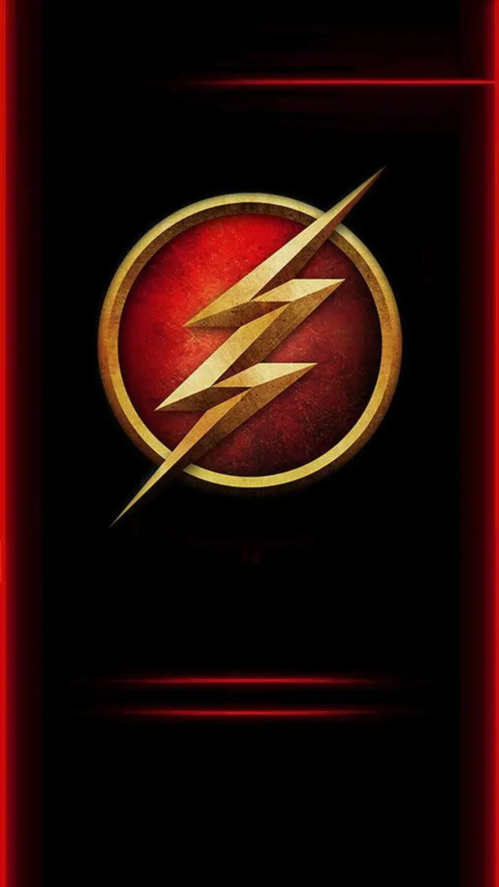 Download Flash logo on black background