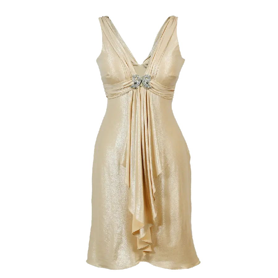 Elegant open evening dress with hd quality