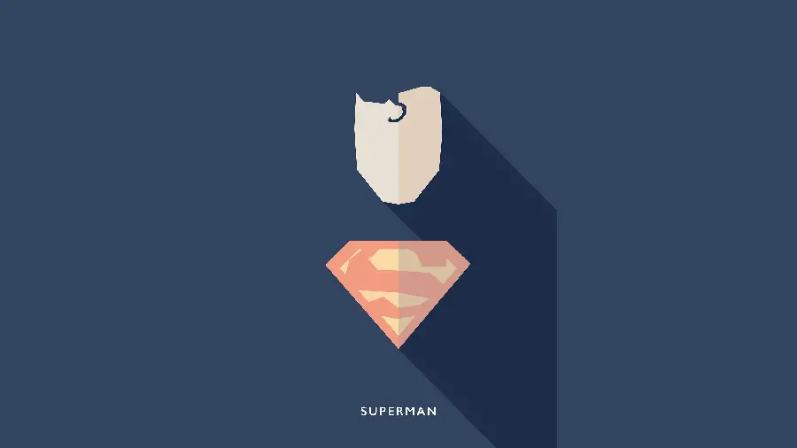 Minimalist Superman