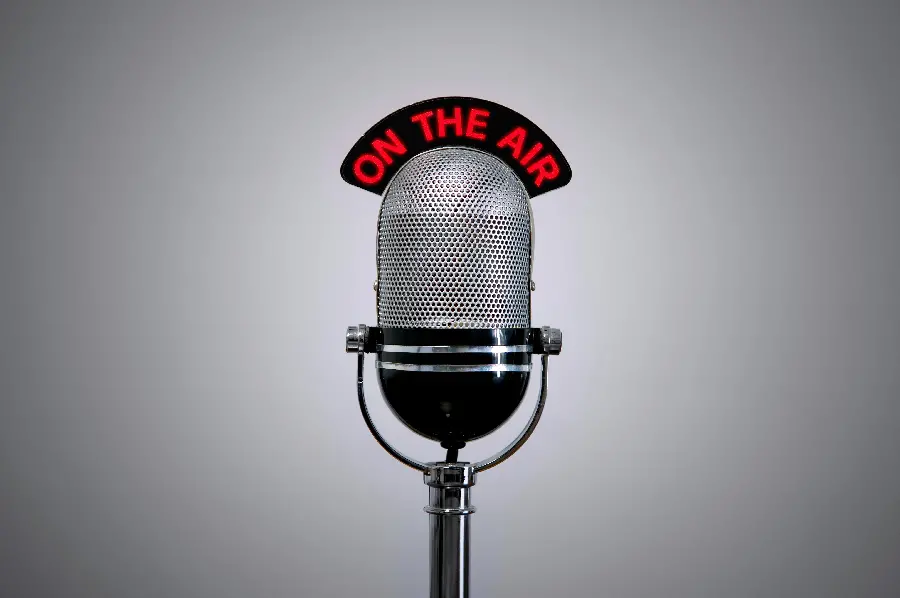 Music background photos with microphone design