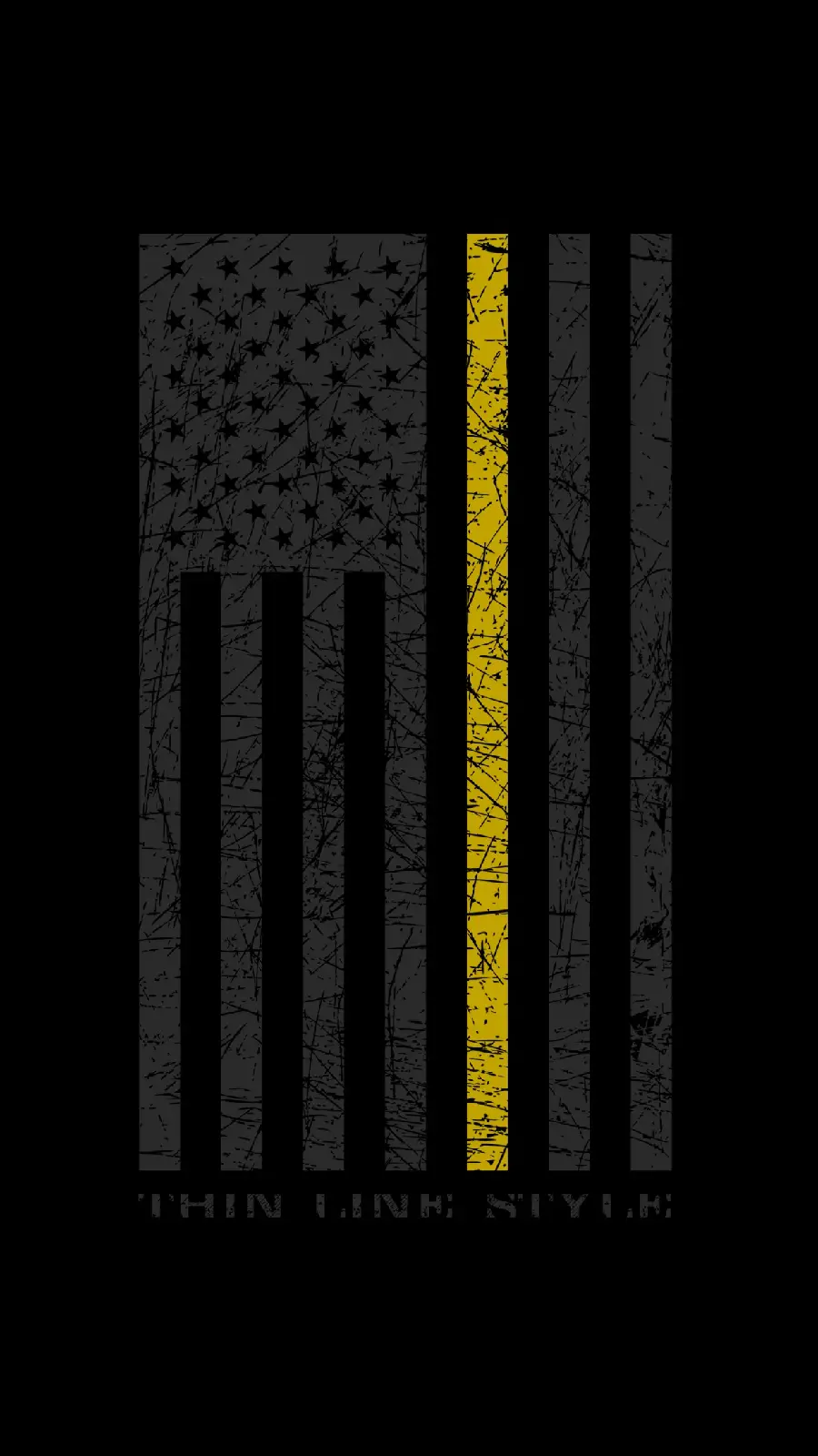 Flag wallpaper America on a black background