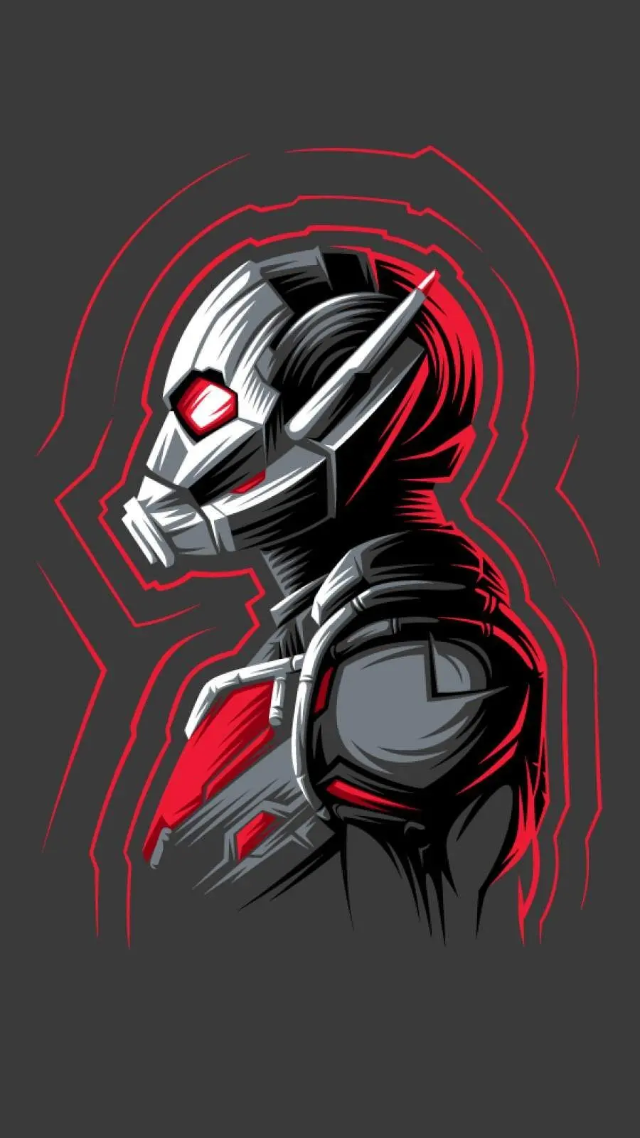 Background image for iPhone with Ant-Man design