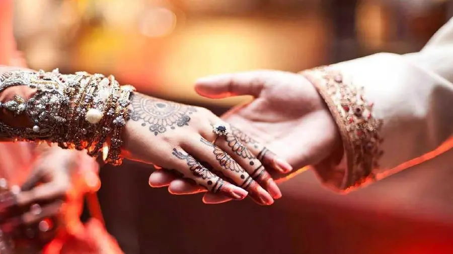 Indian wedding ceremony hands high quality