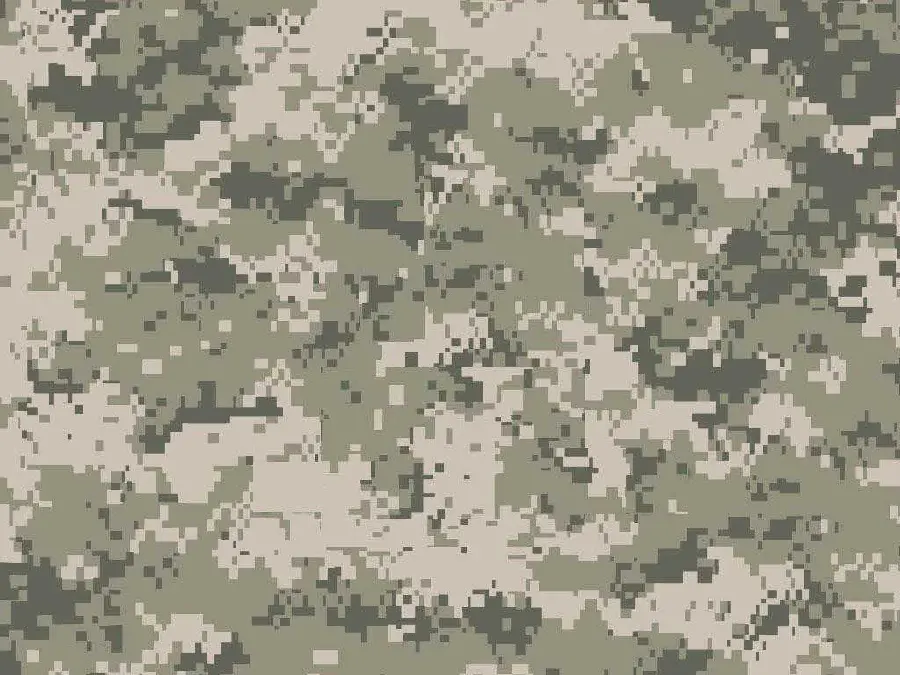 Small Square Military Camouflage for Clothing and Fabric