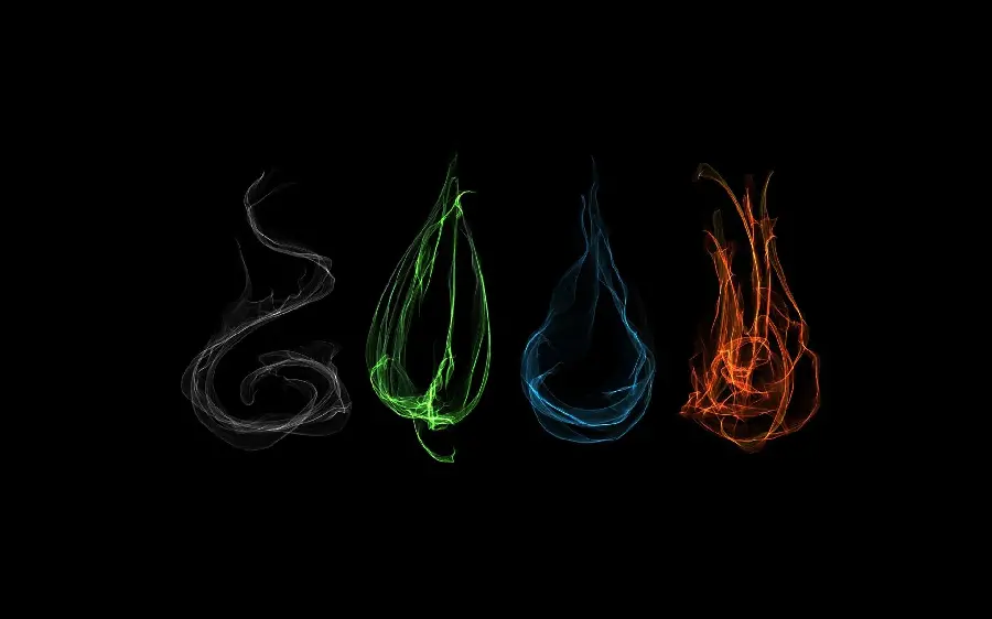 Attractive profile photo of avatar elements in HD quality
