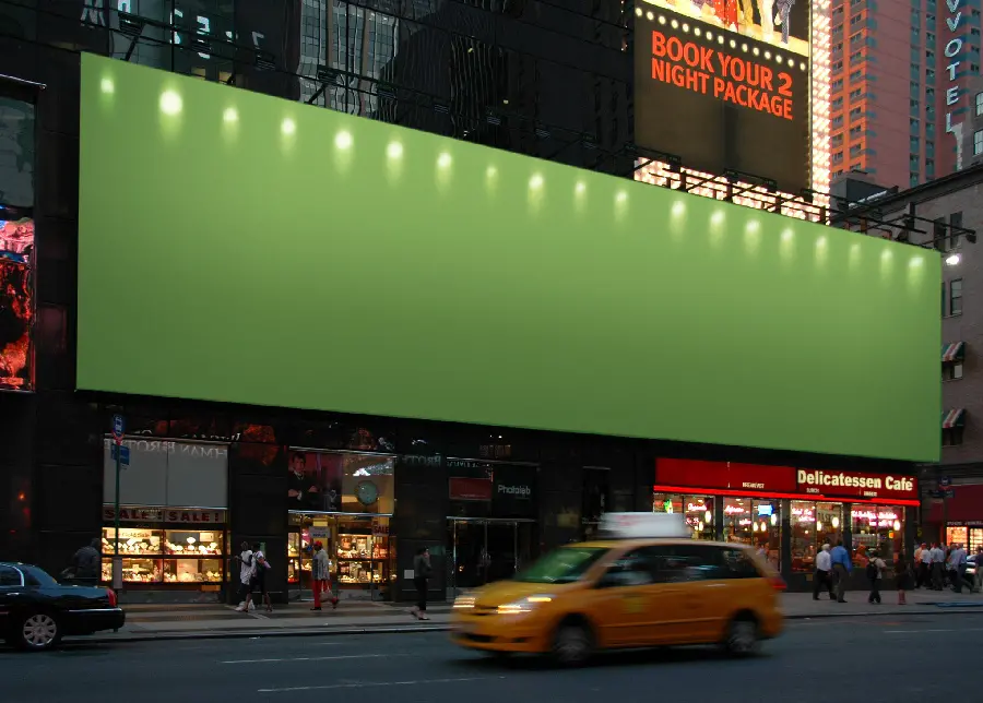  Free text template billboard design