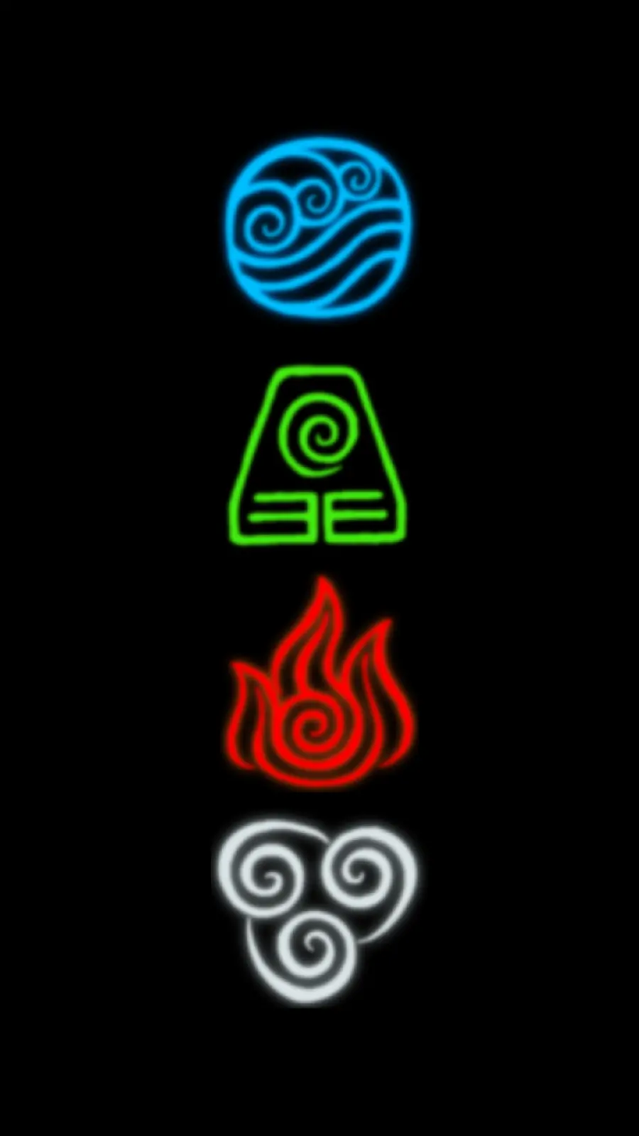 Background image of Avatar elements for phone theme design