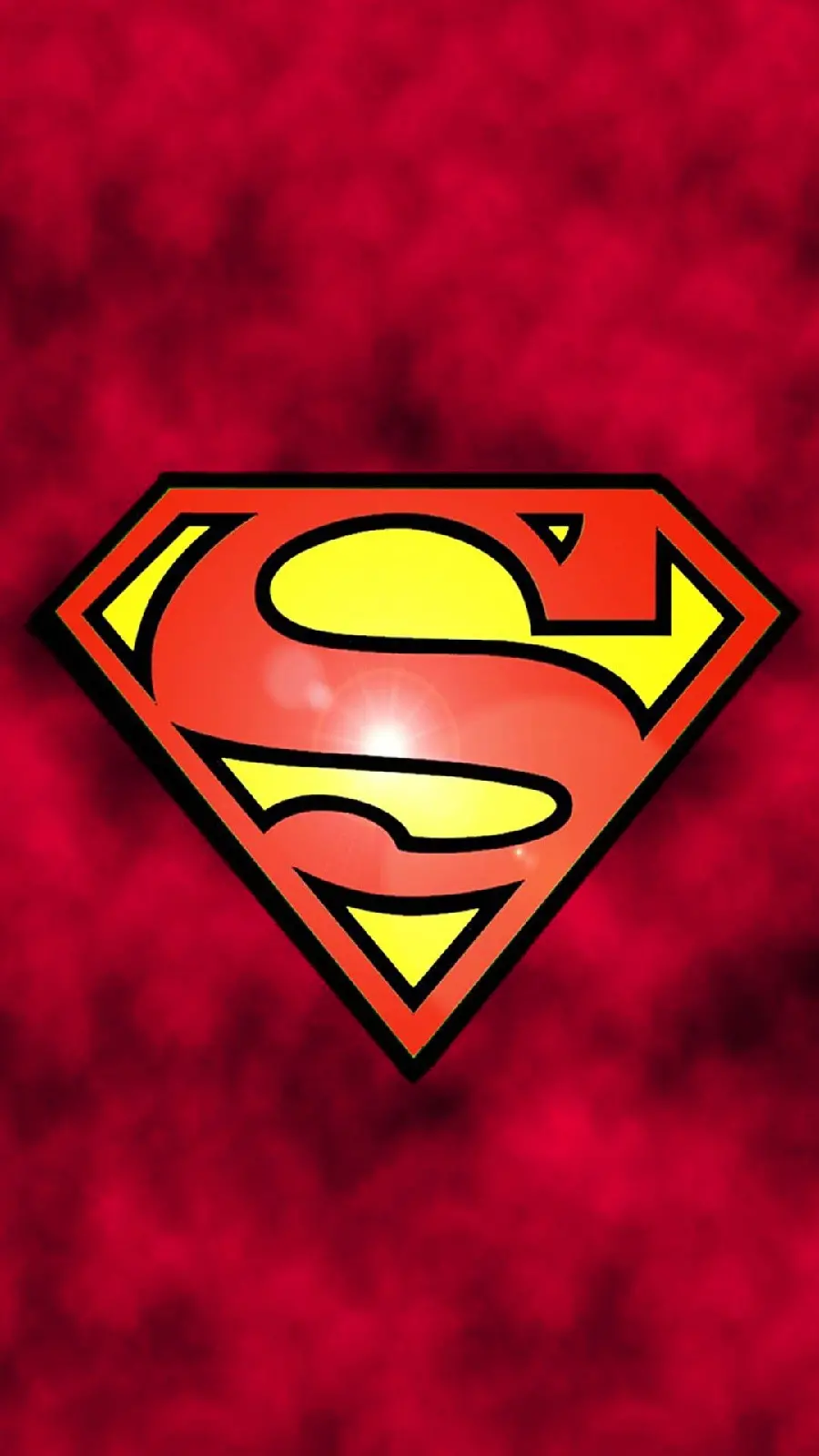Download Superman Logo Phone Background
