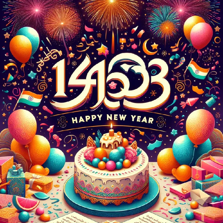 English greetings and text for Nowruz and the year 1403